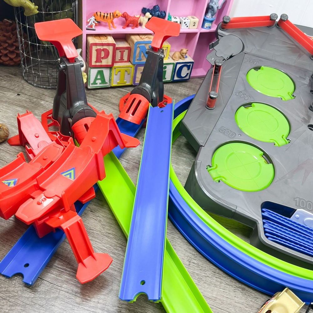 Hot Wheels Action Rebound Racer (complete) and Track Builder System pieces - Picture 6 of 8